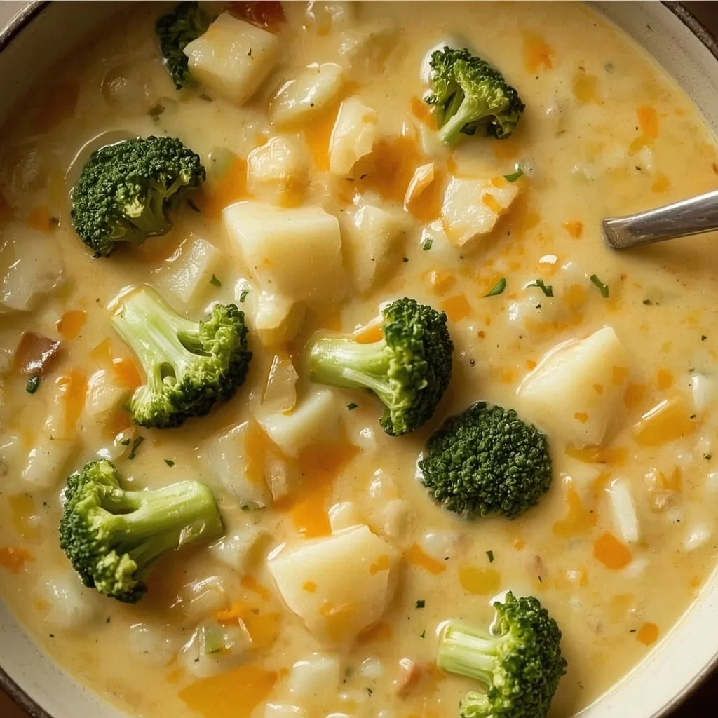 Pioneer Woman Broccoli Potato Cheese Soup