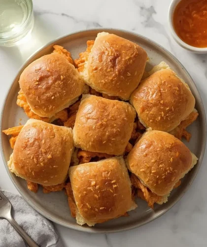 Pioneer Woman Buffalo Chicken Sliders