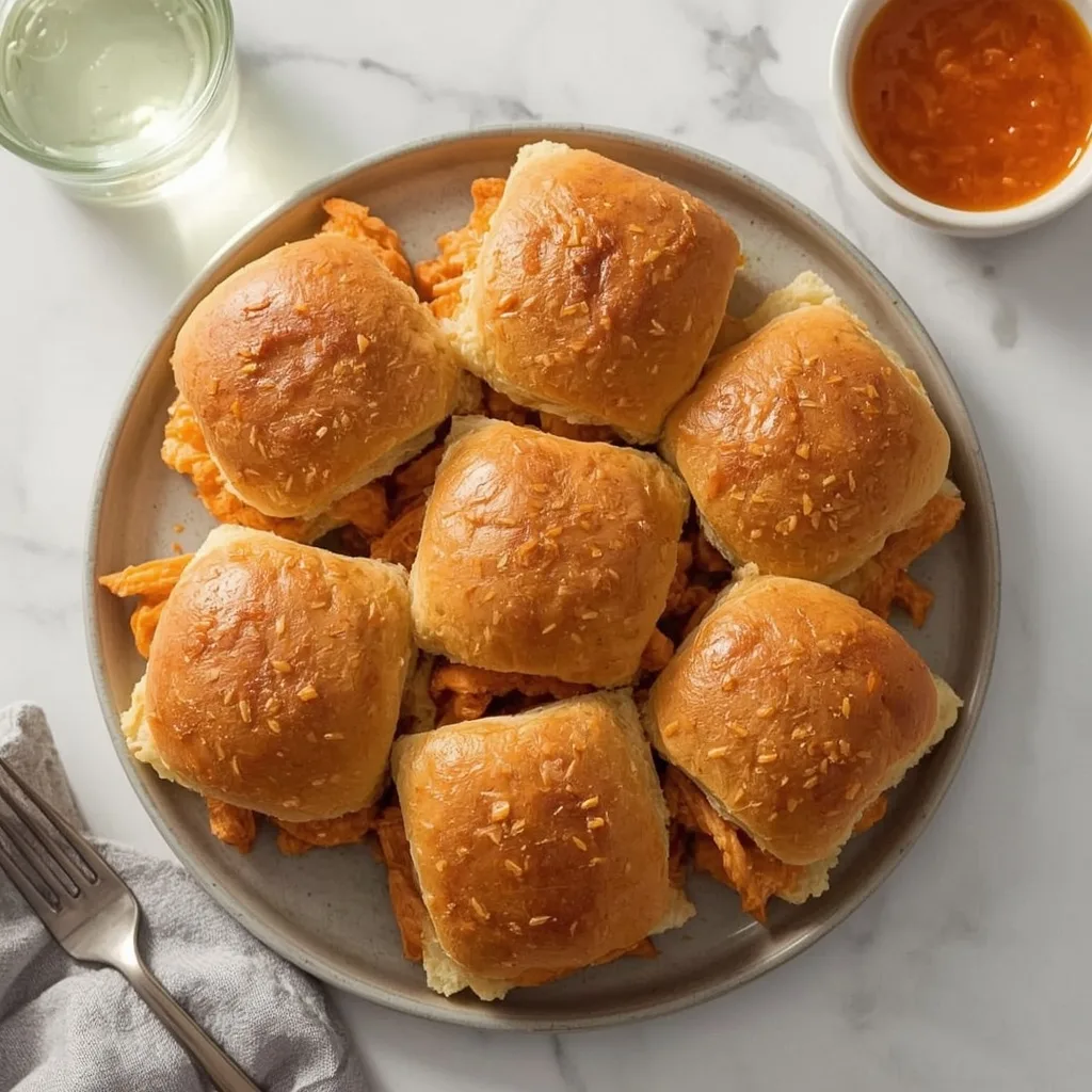 Pioneer Woman Buffalo Chicken Sliders