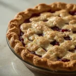 Pioneer Woman Cherry Pie - recipe card
