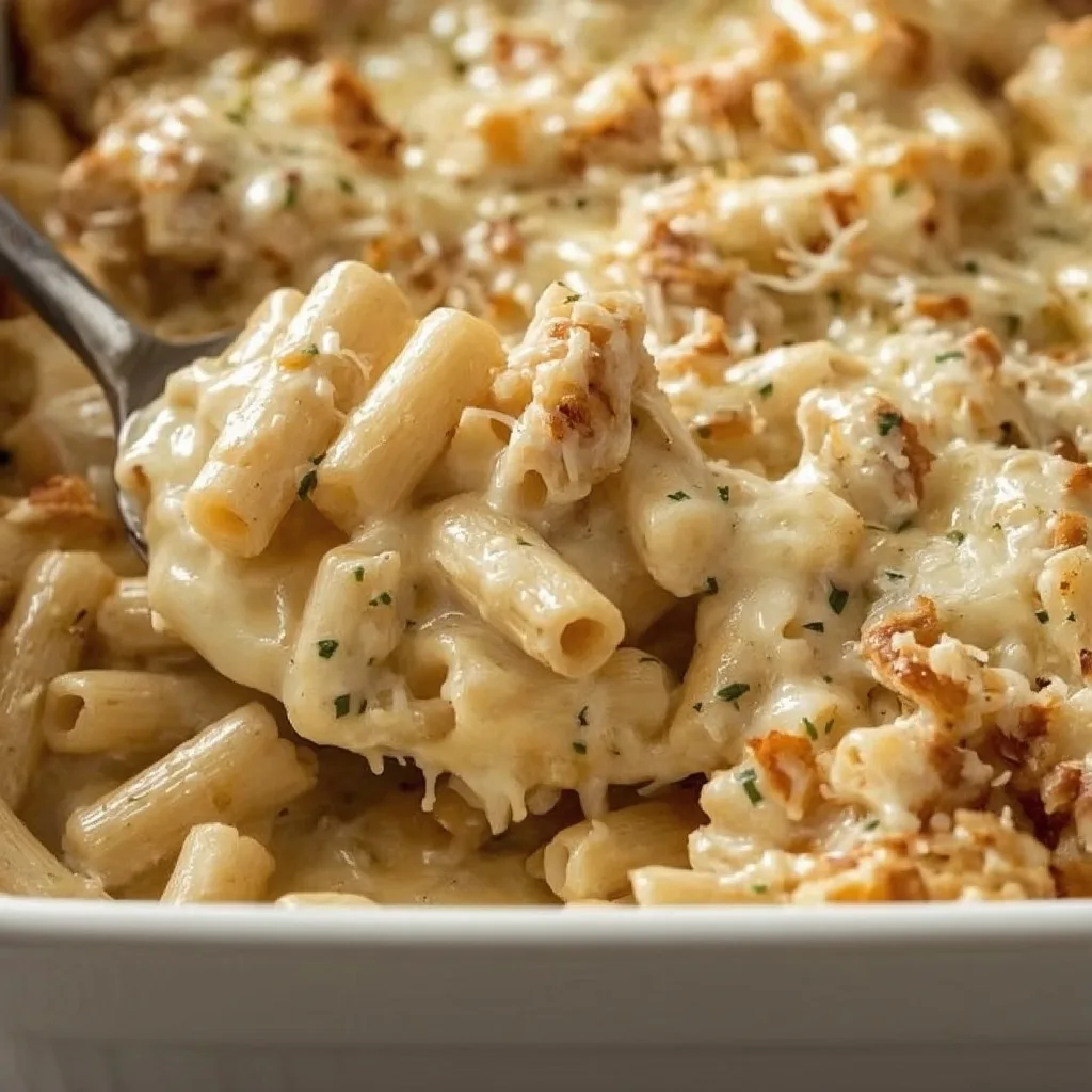 Pioneer Woman Chicken Alfredo Bake