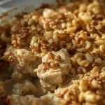 Pioneer Woman Chicken and Dressing Casserole - recipe card