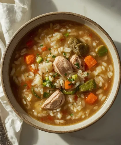 Pioneer Woman Chicken and Rice Soup