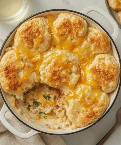 Pioneer Woman Chicken Biscuit Casserole