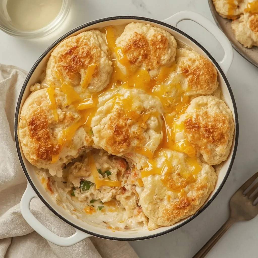 Pioneer Woman Chicken Biscuit Casserole