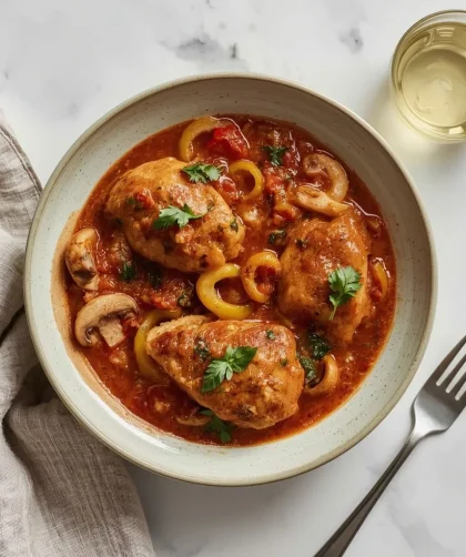 Pioneer Woman Chicken Cacciatore Slow Cooker