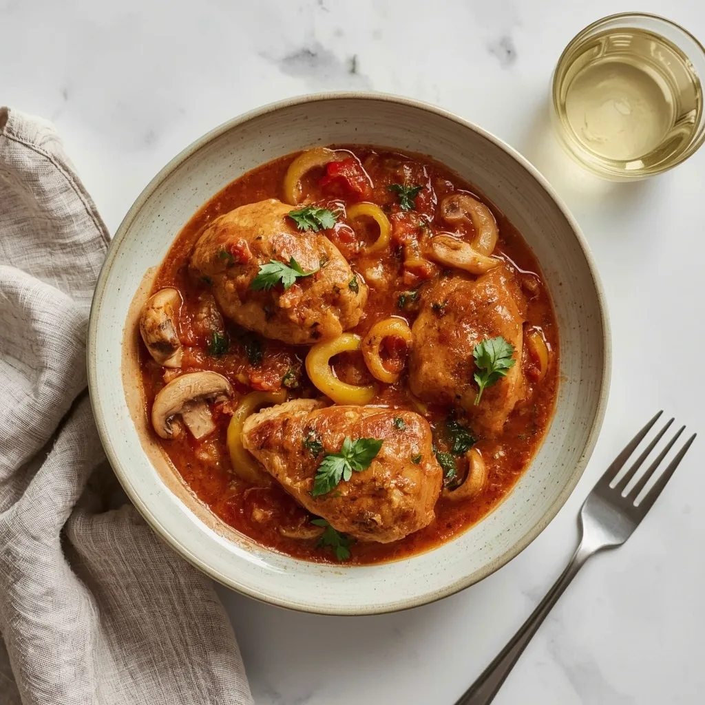 Pioneer Woman Chicken Cacciatore Slow Cooker