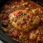 Pioneer Woman Chicken Cacciatore Slow Cooker - recipe card