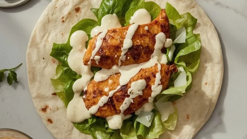 Pioneer Woman Chicken Caesar Wrap