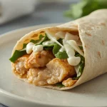 Pioneer Woman Chicken Caesar Wrap - recipe card