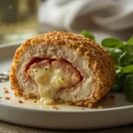 Pioneer Woman Chicken Cordon Bleu - recipe card