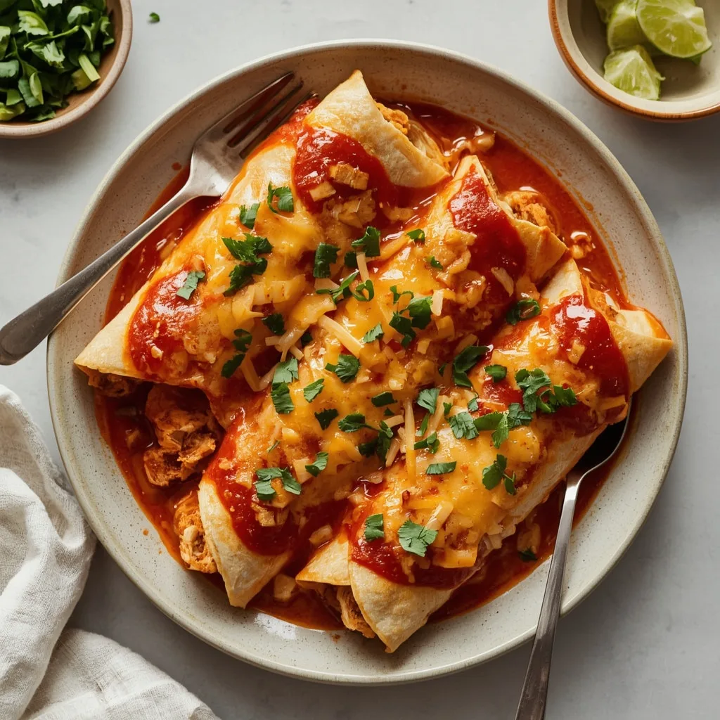 Pioneer Woman Chicken Enchiladas