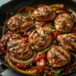 Pioneer Woman Chicken Fajitas - recipe card