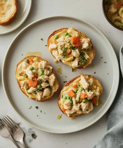 Pioneer Woman Chicken Pot Pie Toast