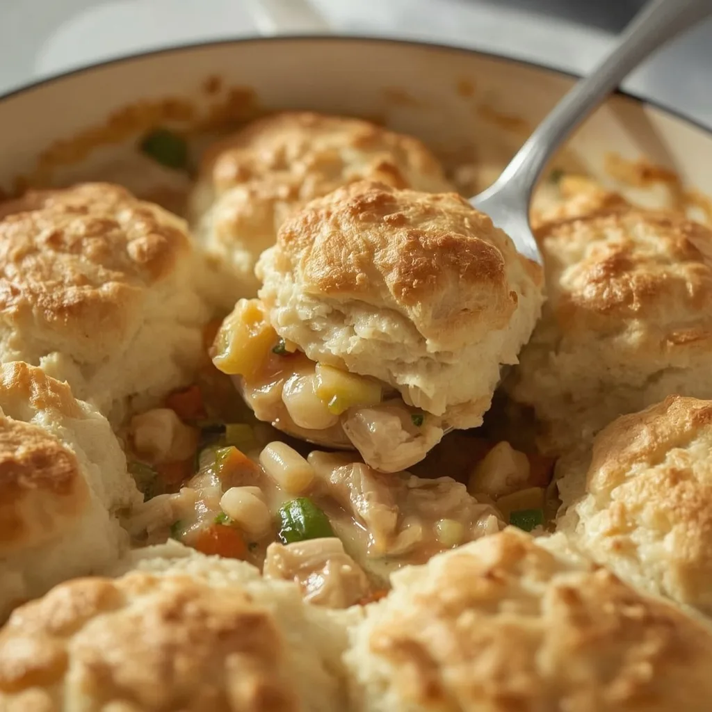 Pioneer Woman Chicken Pot Pie with Biscuits