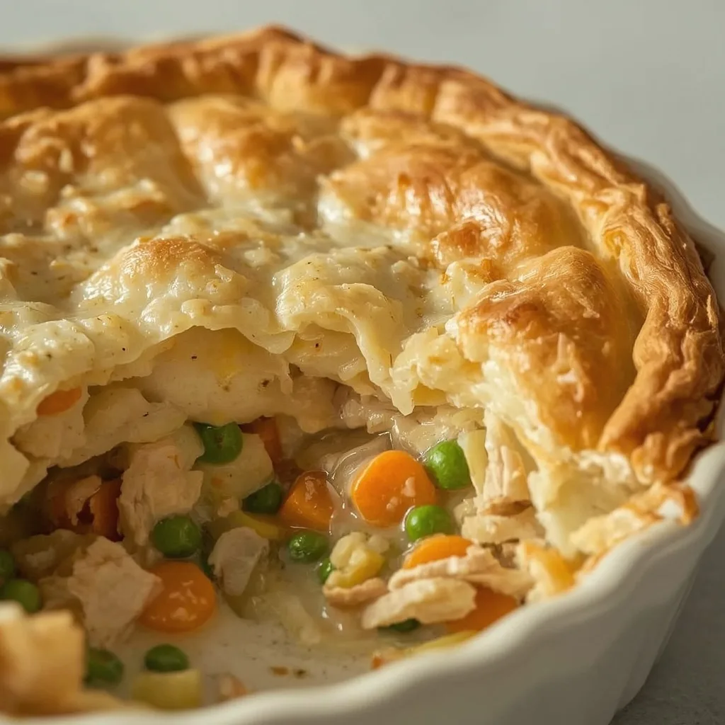 Pioneer Woman Chicken Pot Pie with Puff Pastry
