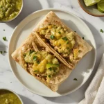 Pioneer Woman Chicken Verde Burritos