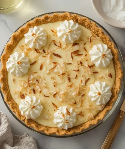 Pioneer Woman Coconut Custard Pie