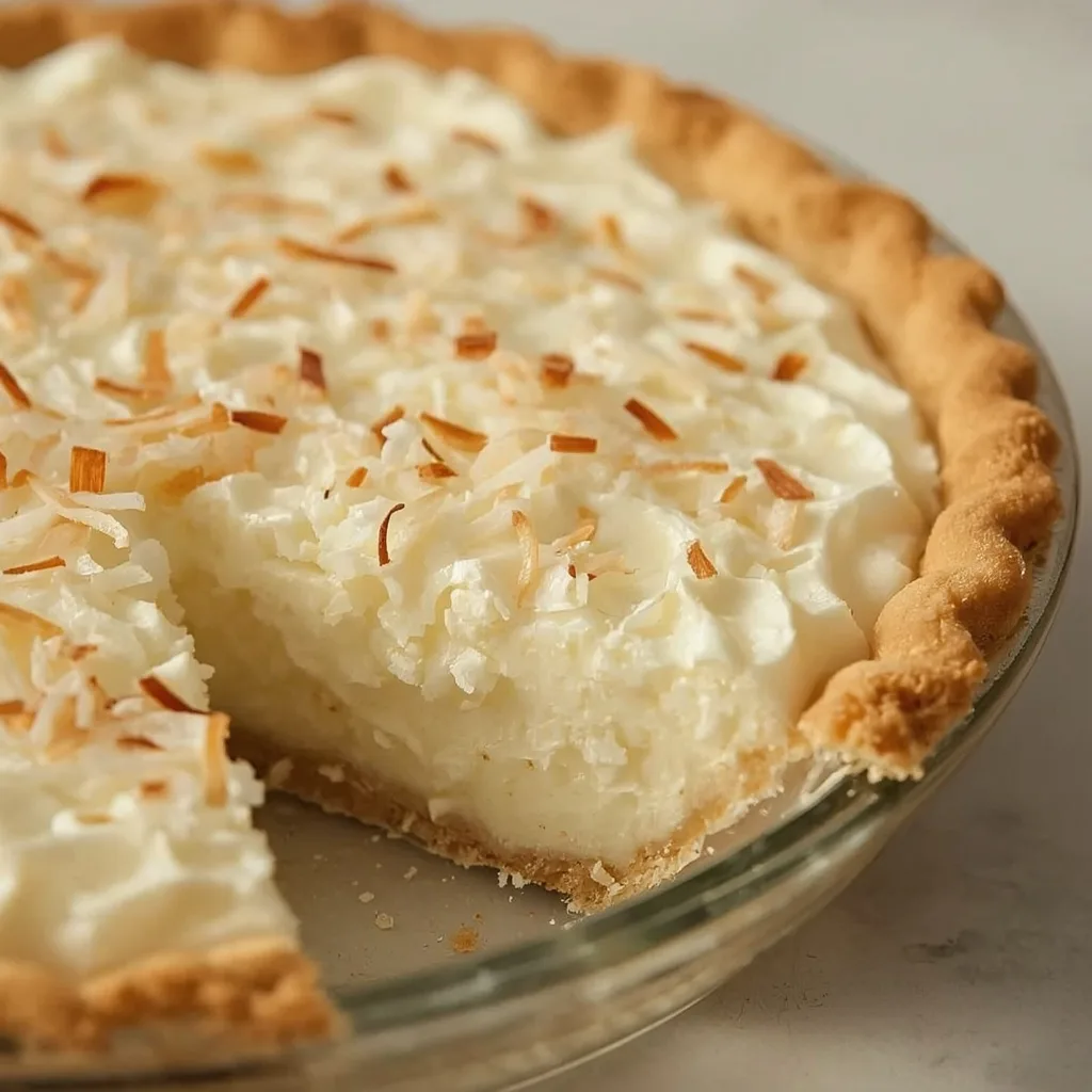 Pioneer Woman Coconut Custard Pie