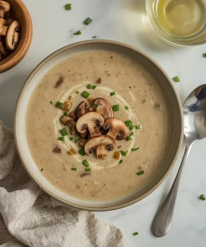 Pioneer Woman Cream of Mushroom Soup