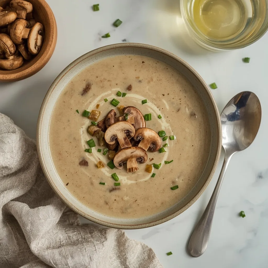 Pioneer Woman Cream of Mushroom Soup