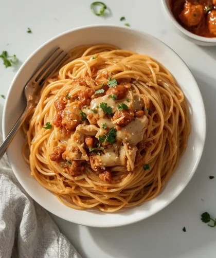 Pioneer Woman Crock Pot Chicken Spaghetti