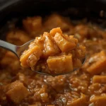 Pioneer Woman Crock Pot Sweet Potatoes - recipe card