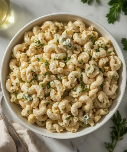 Pioneer Woman Dill Pickle Pasta Salad