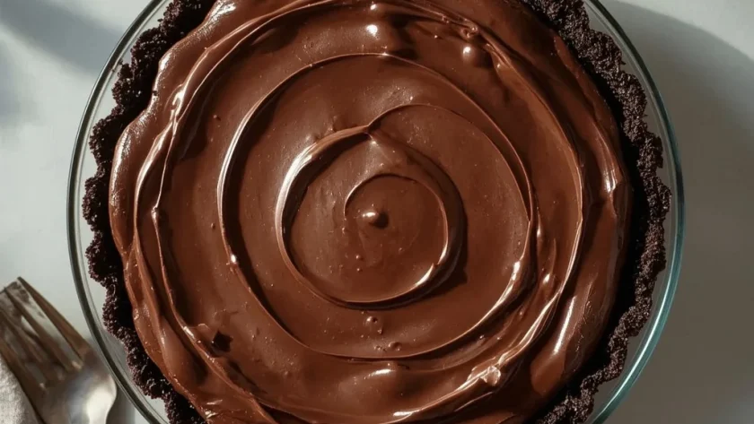 Pioneer Woman Double Chocolate Pie