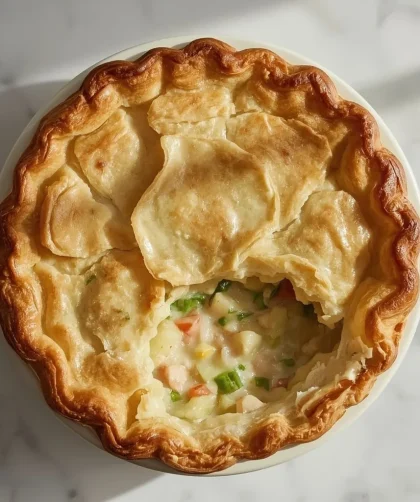Pioneer Woman Double Crust Chicken Pot Pie