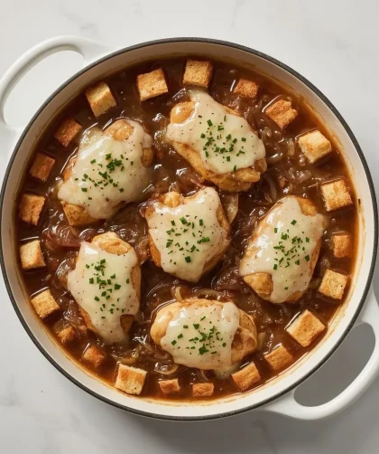 Pioneer Woman French Onion Chicken Casserole