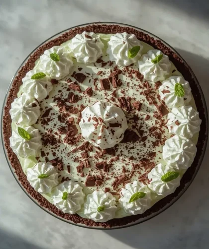 Pioneer Woman Grasshopper Pie