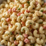 Pioneer Woman Hawaiian Macaroni Salad - recipe card