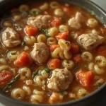 Pioneer Woman Italian Chicken Soup - recipe card
