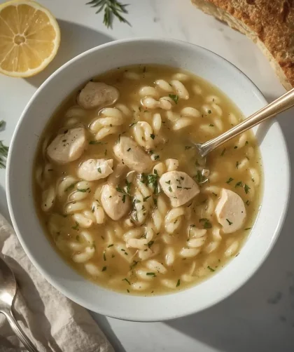 Pioneer Woman Lemon Chicken Orzo Soup