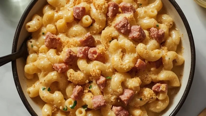 Pioneer Woman Mac and Cheese with Ham