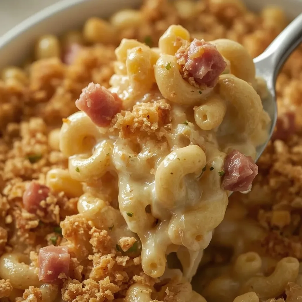 Pioneer Woman Mac and Cheese with Ham