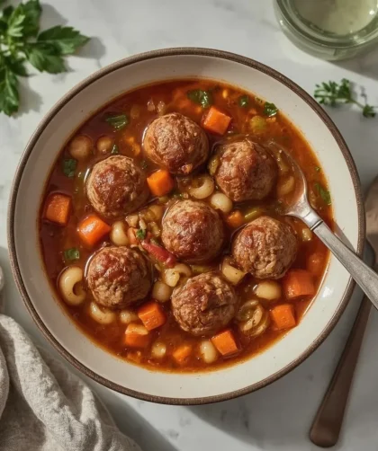 Pioneer Woman Meatball Soup