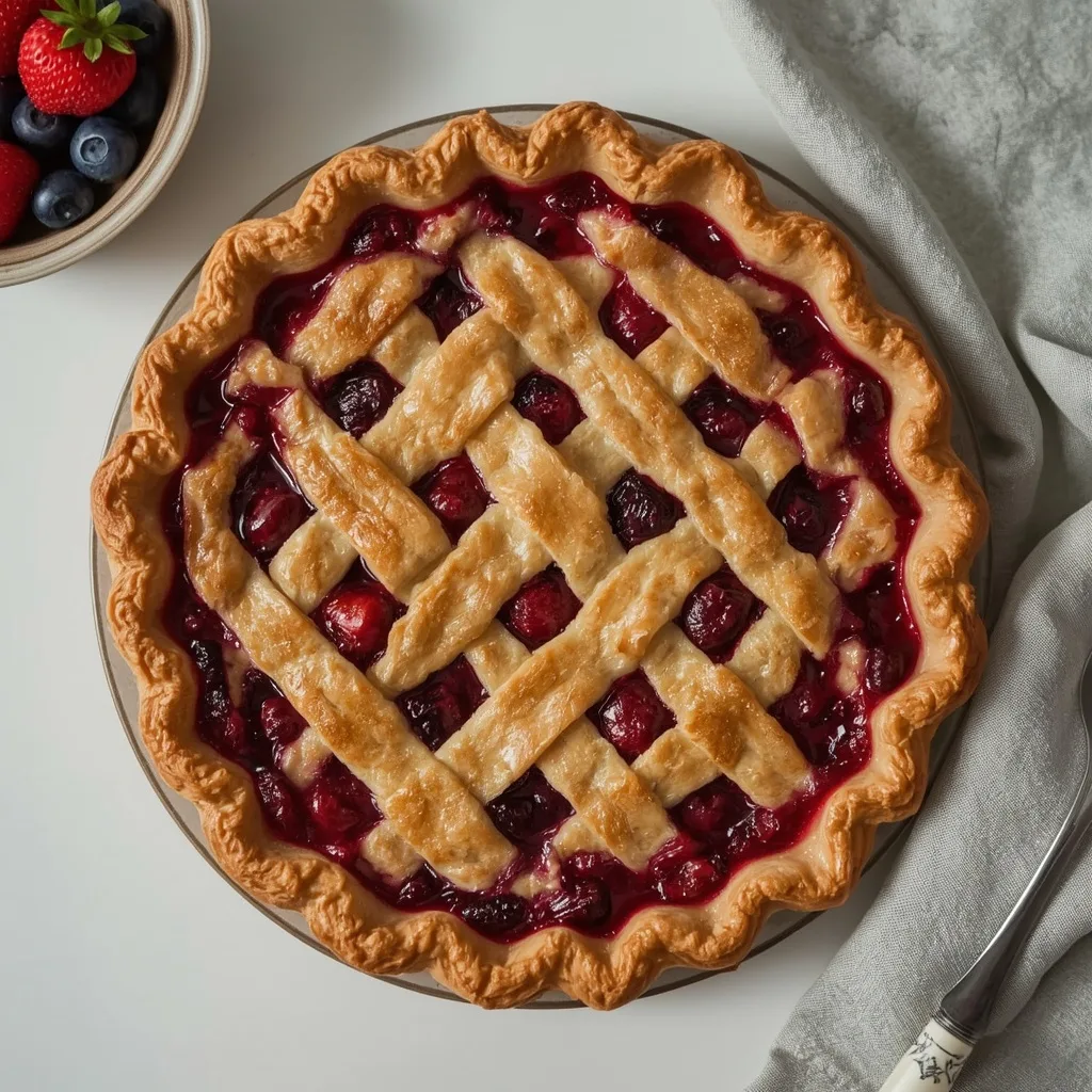 Pioneer Woman Mixed Berry Pie