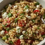 Pioneer Woman Orzo Salad - recipe card