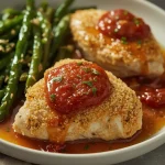 Pioneer Woman Parmesan Chicken - recipe card