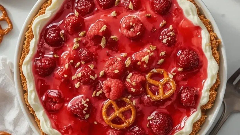 Pioneer Woman Raspberry Pretzel Jello Salad