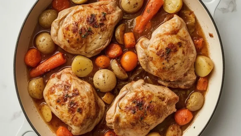 Pioneer Woman Roasted Chicken and Vegetables