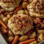 Pioneer Woman Roasted Chicken and Vegetables - recipe card