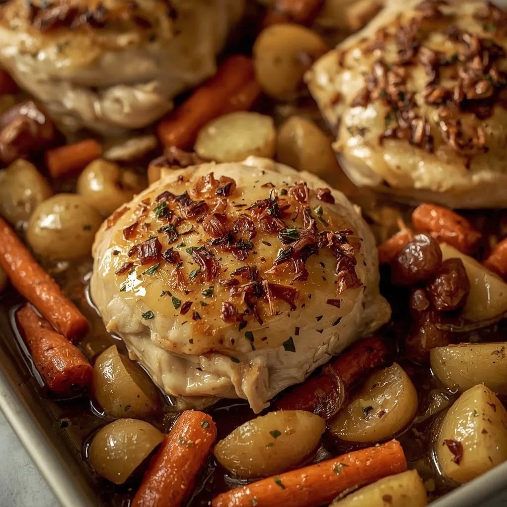 Pioneer Woman Roasted Chicken and Vegetables