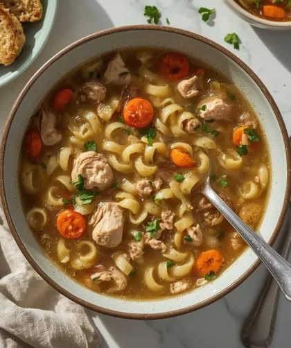 Pioneer Woman Rotisserie Chicken Noodle Soup