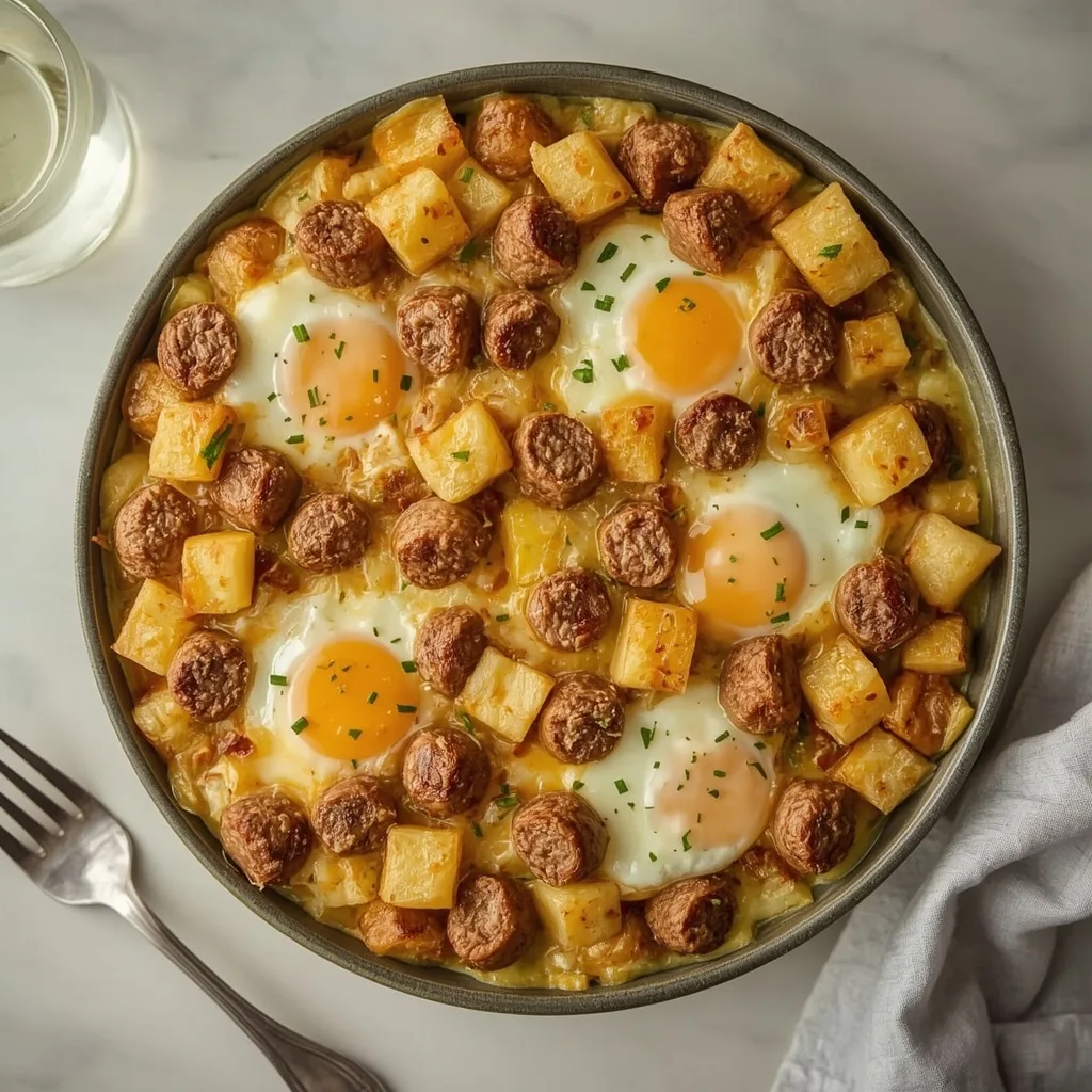 Pioneer Woman Sausage Egg Potato Casserole