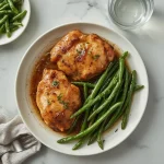 Pioneer Woman Sheet Pan Chicken Thighs and Green Beans