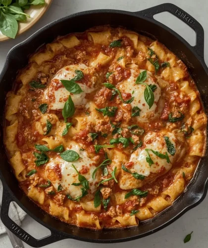 Pioneer Woman Skillet Chicken Lasagna