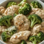 Pioneer Woman Slow Cooker Chicken and Broccoli - recipe card